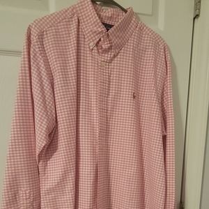 Mens Ralph Lauren long sleeve button down-XL